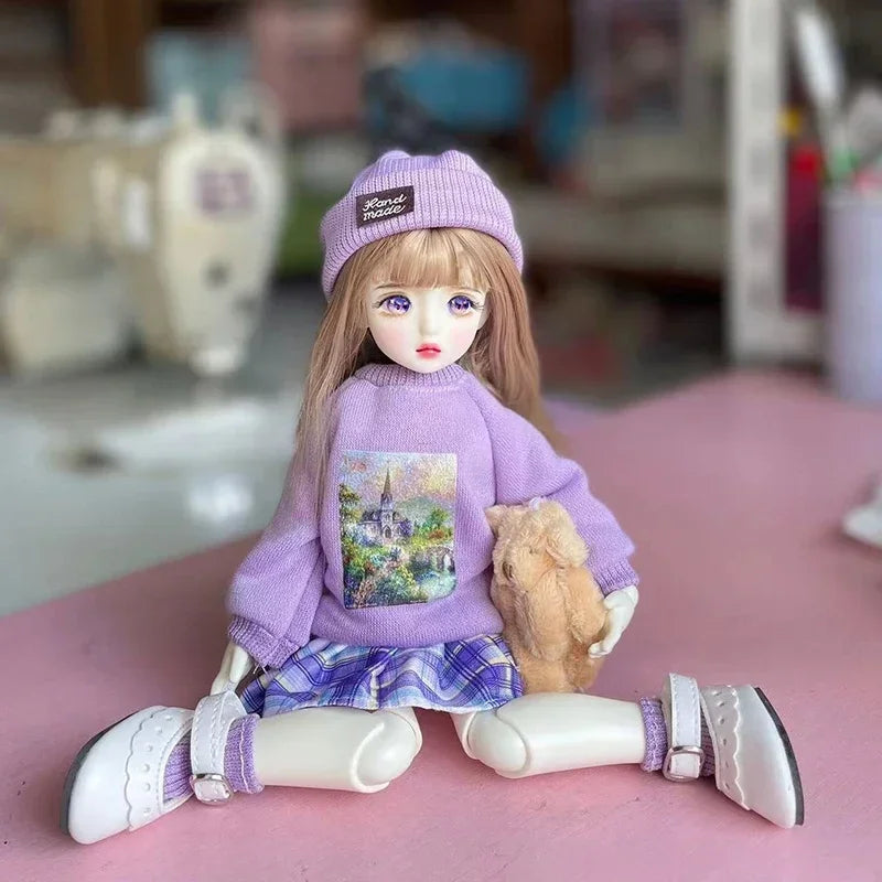 Full Set 1/6 BJD Doll Fashion Suit 30CM