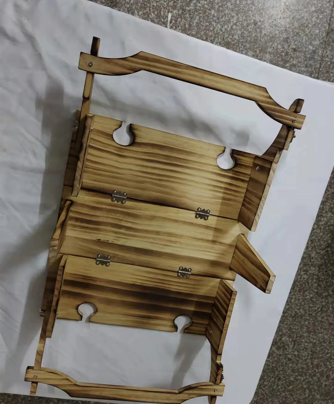 Foldable Picnic Basket Table Portable Chairs Outdoor FurniturecBeach