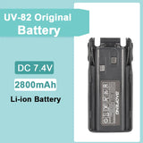 Baofeng UV-82 Battery 2800/3800/4200 mAh Enlarge for Walkie