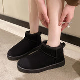 New Snow Boot Style Short Mini Winter Sheepskin