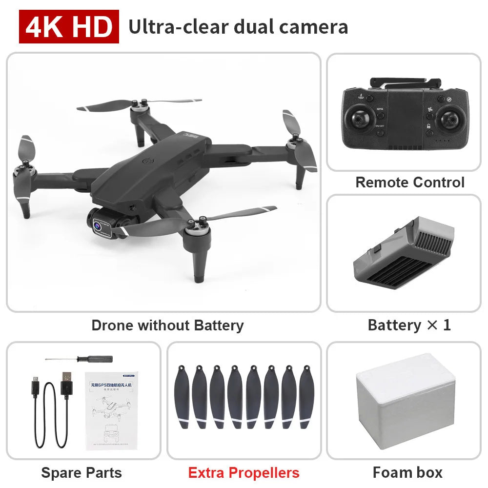 L900 PRO Drone 4K Professional 5G WIFI FPV