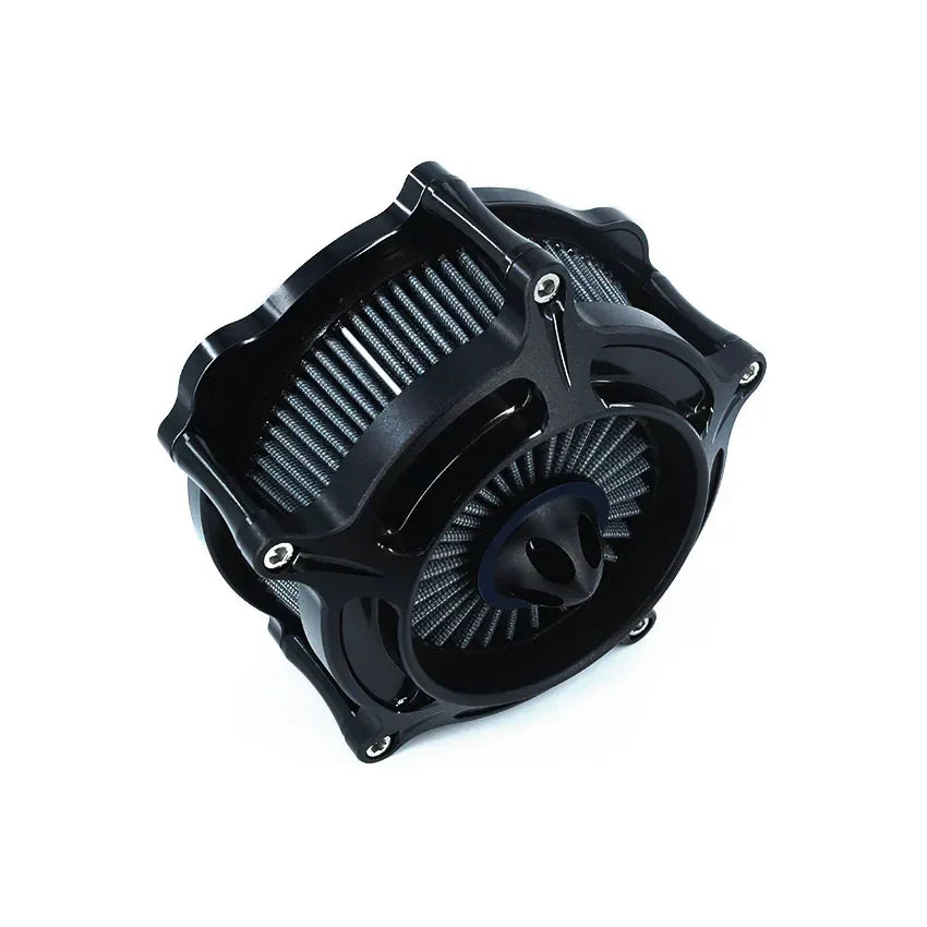 Motorcycle Turbine Air Filter Intake Cleaner For Fit