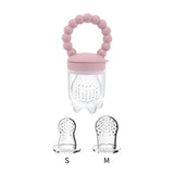 Baby Pacifier Fruit Feeder Baby Silicone Mesh Bag