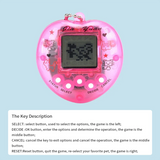 Electronic Pet Machine Handheld Game Machine Black And