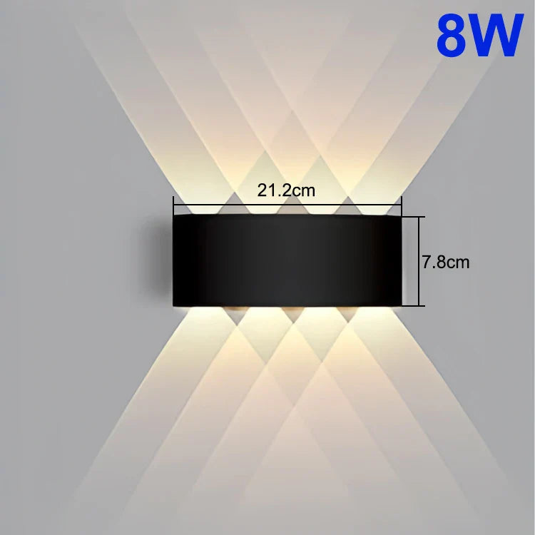 LED Wall Lamp Outdoor IP65 Waterproof Up Down