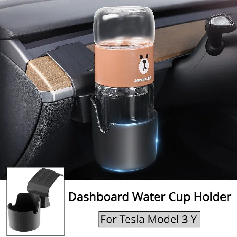 For Tesla Model 3/Y Dashboard Cup Holder Auto