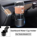 For Tesla Model 3/Y Dashboard Cup Holder Auto