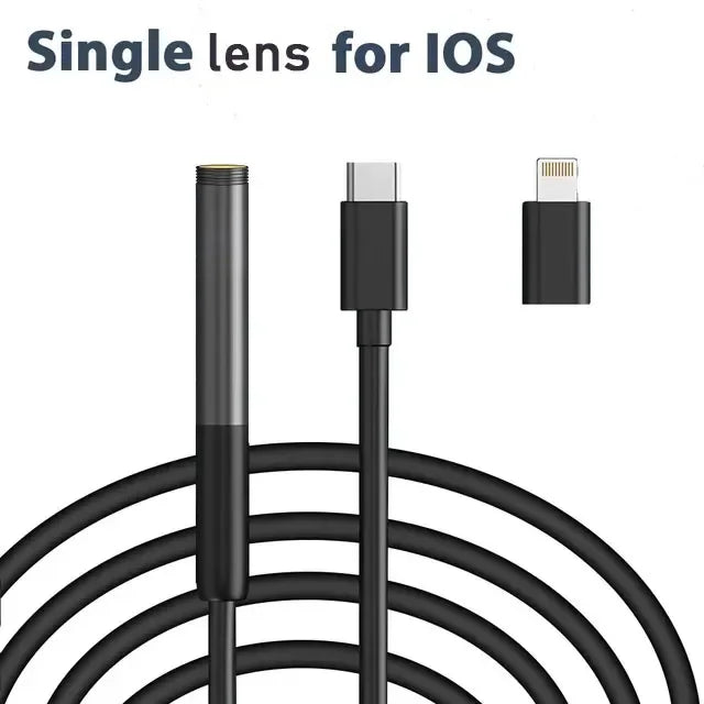 ANESOK 2MP Single/Dual Lens Endoscope Camera Android Mini