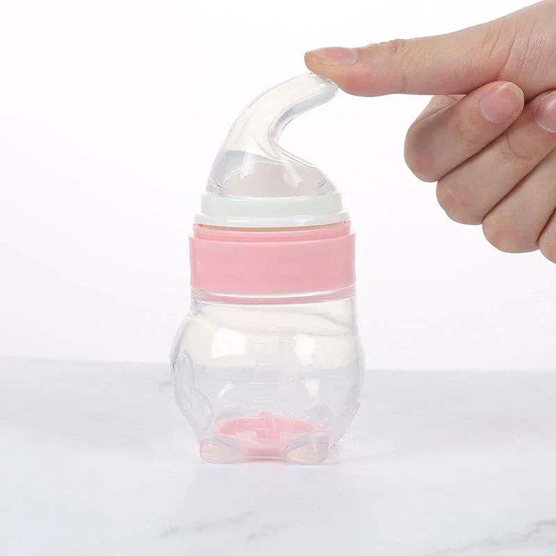 Baby Kids Feeding Bottle Smart Medicine Dispenser Feeder