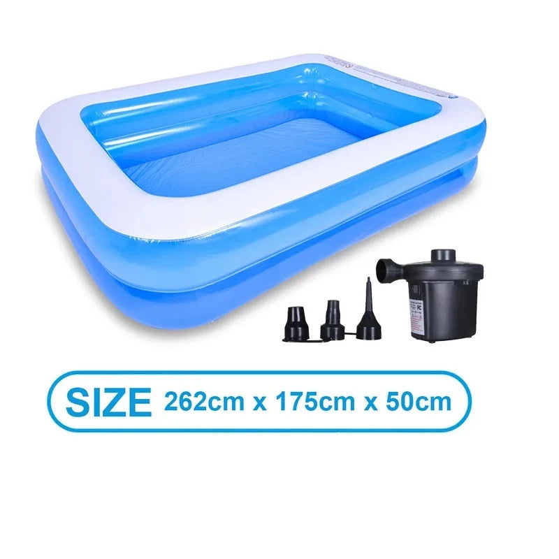 2/2.6M Large Children's Swimming Pool Summer Inflatable Toys