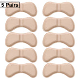 5 Pairs Heel Insoles Patch Pain Relief Anti-wear