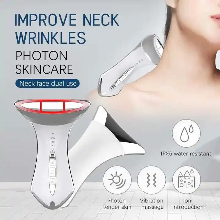 Home Use Facial Massager LED Photon Anti-Wrinkle Face