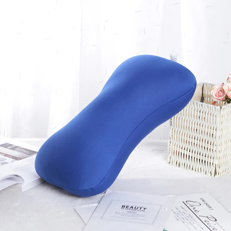 Bone Shape Roll Pillow Mini Cushion Microbead Back