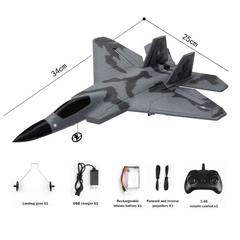 FX622 RC Glider Fighter Light Fixed-Wing Foam Aircraft