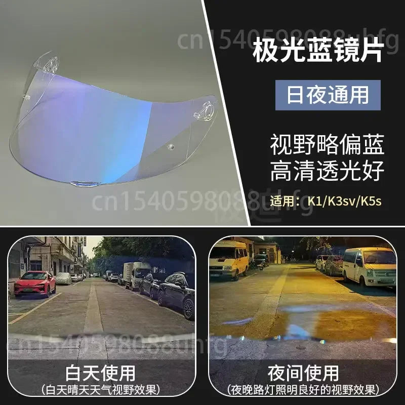 Motorcycle Helmet Visor for K1 K3SV K5 Moto