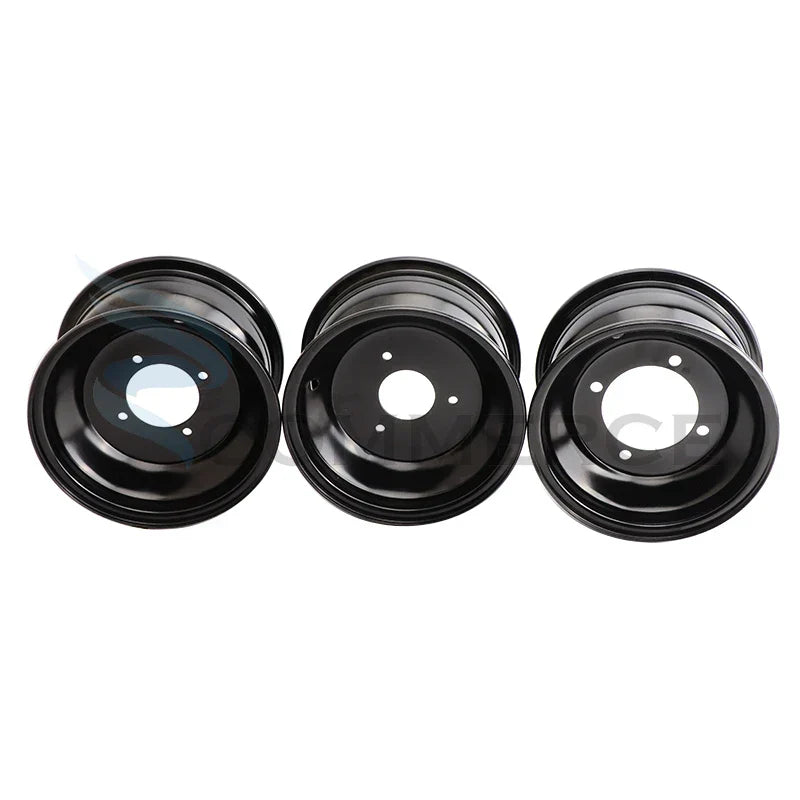 Black 8 inch Front or Rear wheel Hub