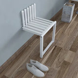 Folding Footstool Wall-Mounted Wall Folding Porch Chair Door