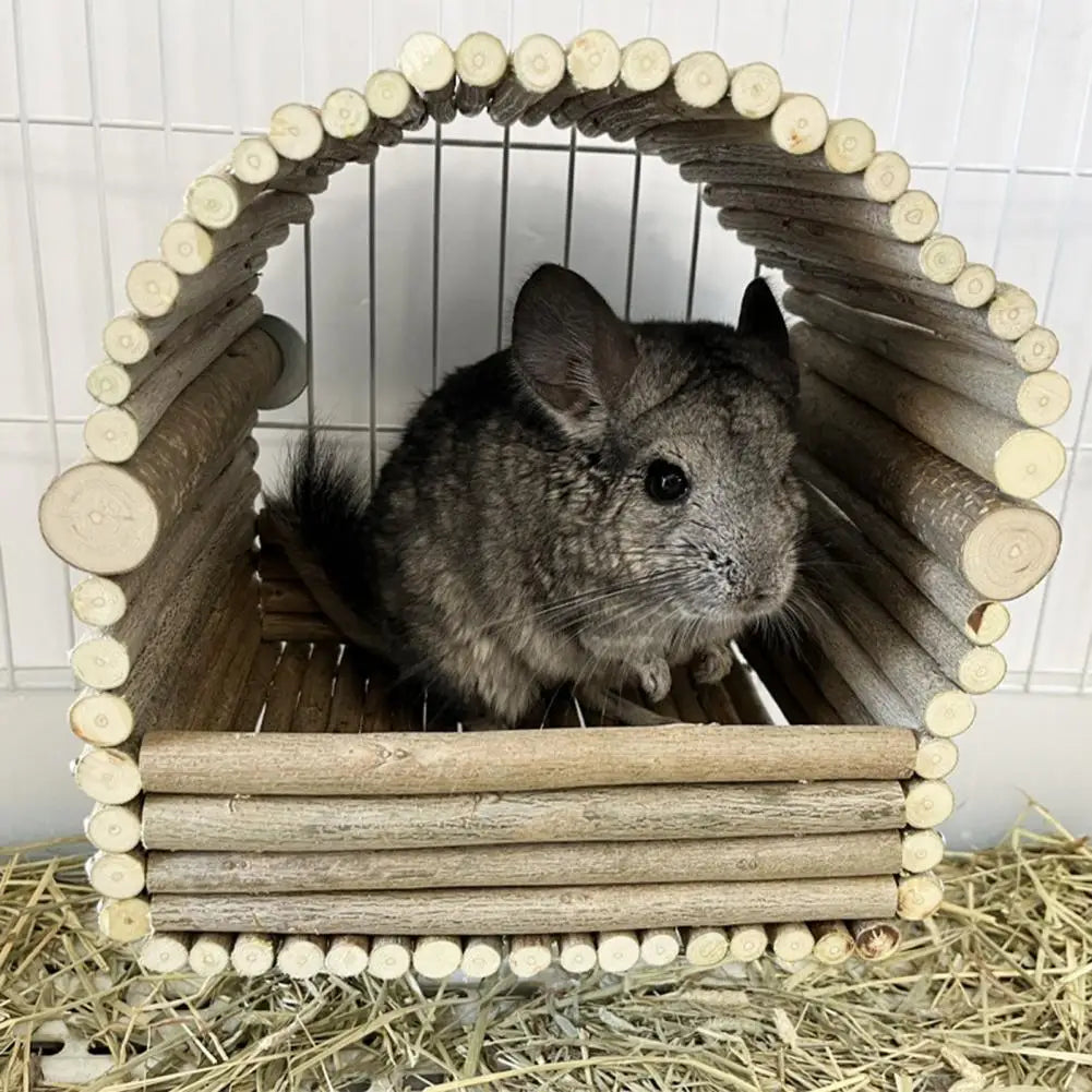 Small Animal Nest Shelter Rabbit House Teeth Grinding