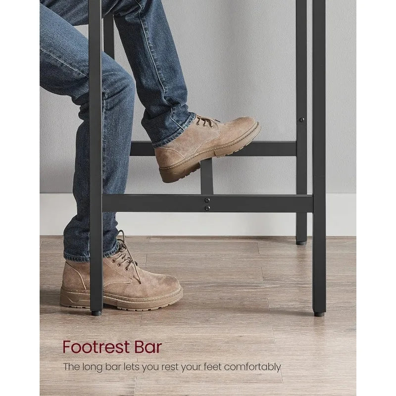 VASAGLE Bar Table, Small Kitchen Dining High Top