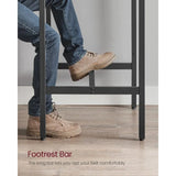 VASAGLE Bar Table, Small Kitchen Dining High Top