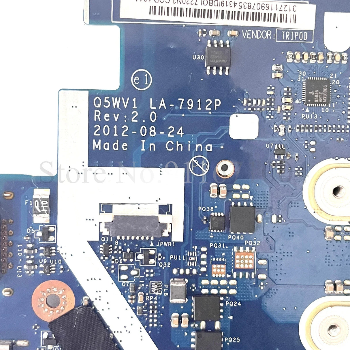 Q5WVH Q5WV1 LA-7912P HM77 Mainboard For Acer ASPIRE