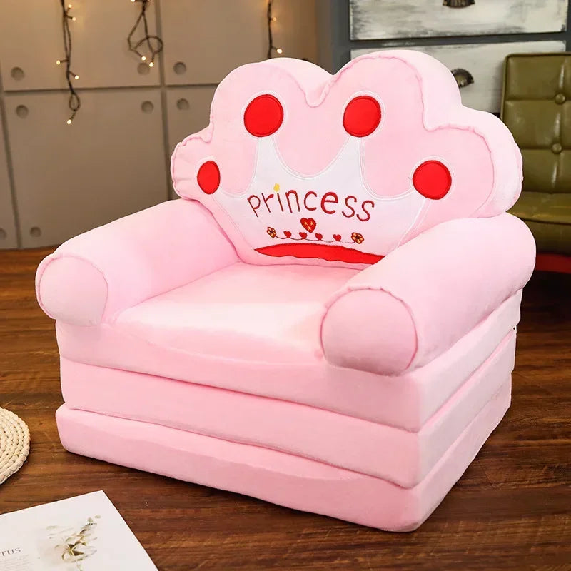 Folding Sofa Creative Cartoon Children Cute Princess Baby