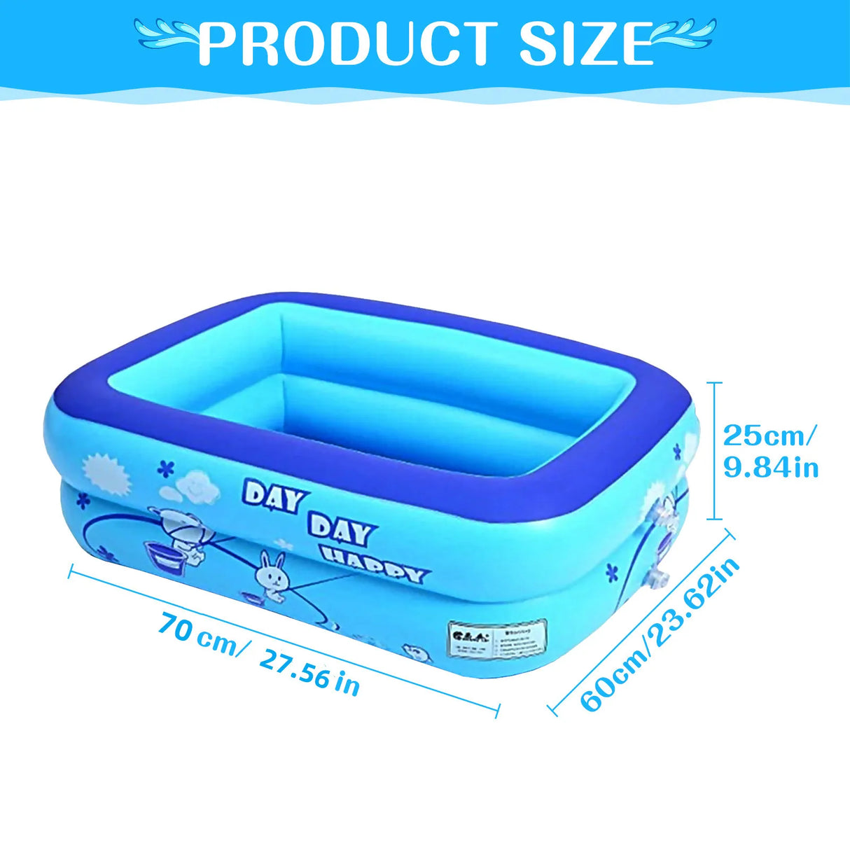 Thickening Inflatable Swimming Pool Family Summer Outdoor Water