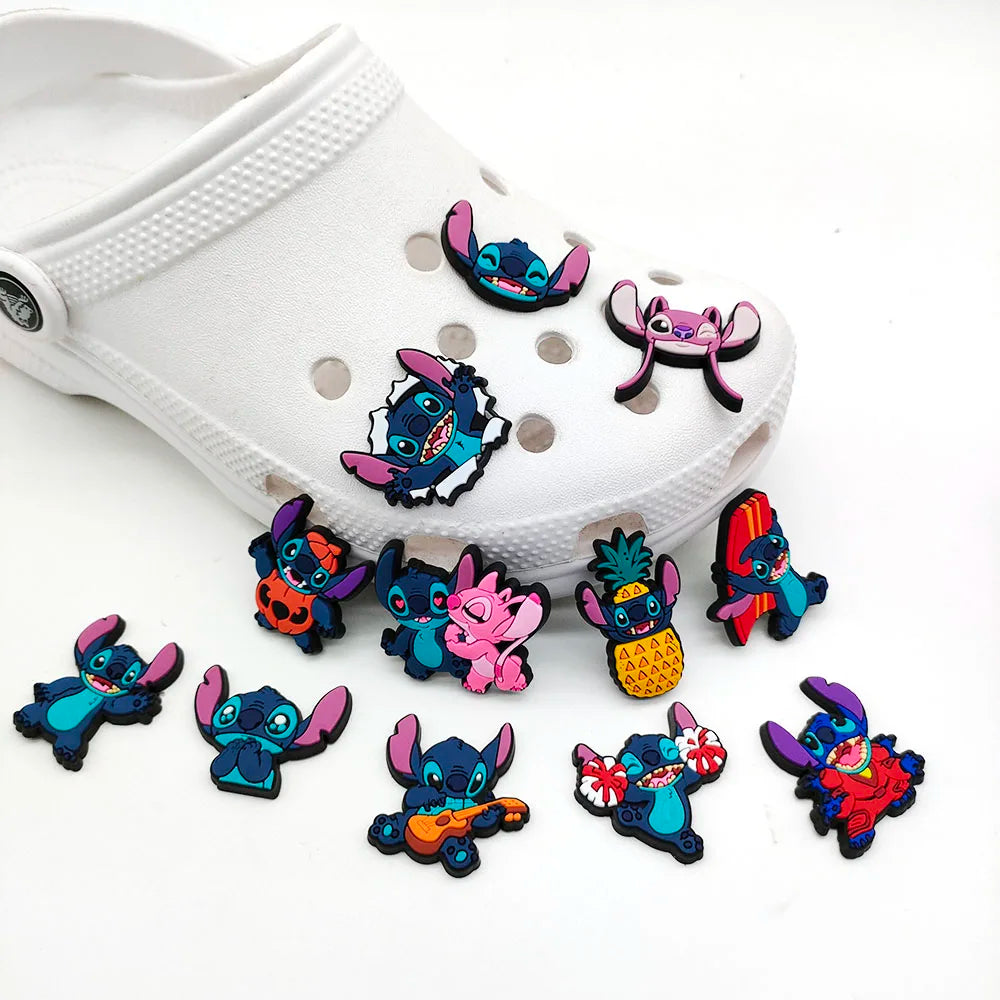 Aoger Disney Stitch collection Shoe Charms for Clogs