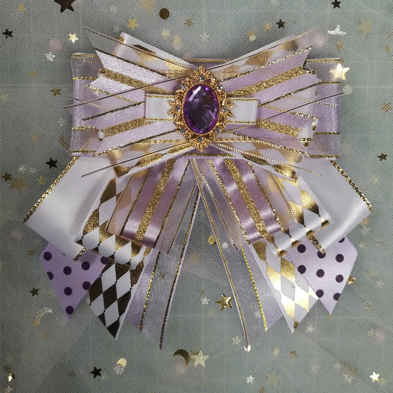 Original Bow Tie Brooches for Women, Lolita Suits