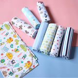 4pcs/pack 100% Cotton Flannel Diapers Supersoft Receiving Baby