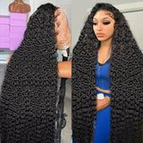 Curly 30 inch Lace Front Human Hair Wig