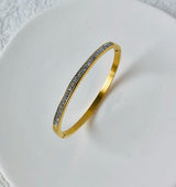 Fashion Punk Gold Color Bangles for Women Trendy