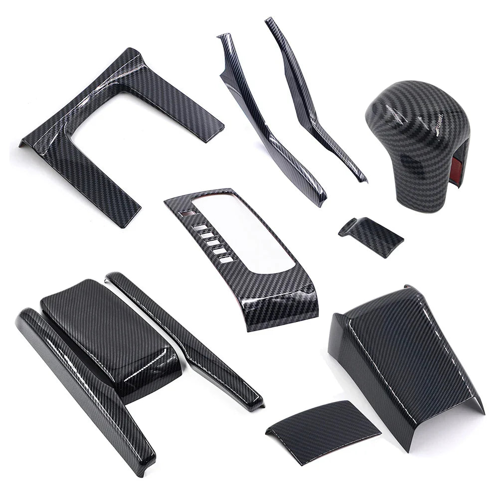 Carbon Fiber Car Gear Panel Trim Shift Panel