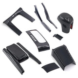 Carbon Fiber Car Gear Panel Trim Shift Panel