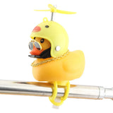 Motorcycle Accessories Cute Duck with Propeller Helmet Broken