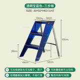 Modern Home Folding Ladder Transparent Acrylic Step Ladders