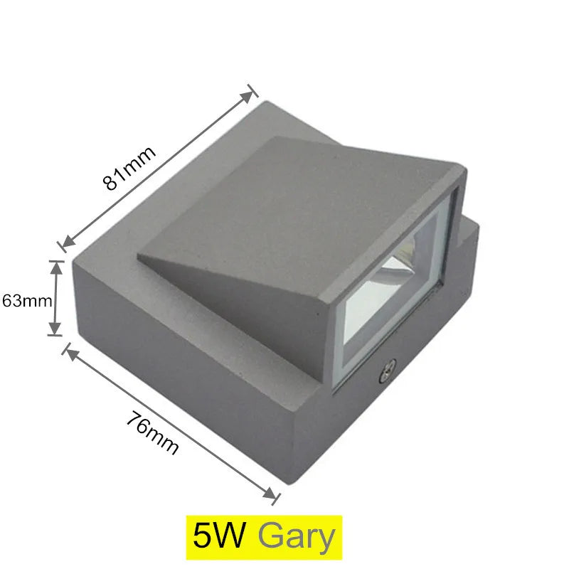 Exquisite Design LED Wall Lamp Single Head 5W