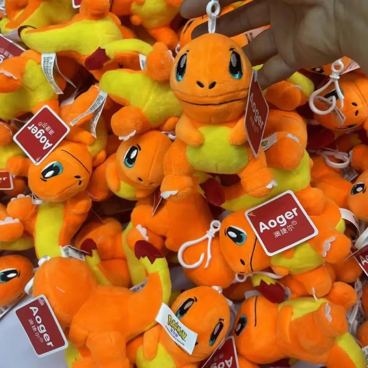 30PC/lot Pokemon Squirtle Charmander Pikachus Plush Doll 12cm