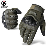 Tactical Touch Screen Full Finger Gloves Army Military