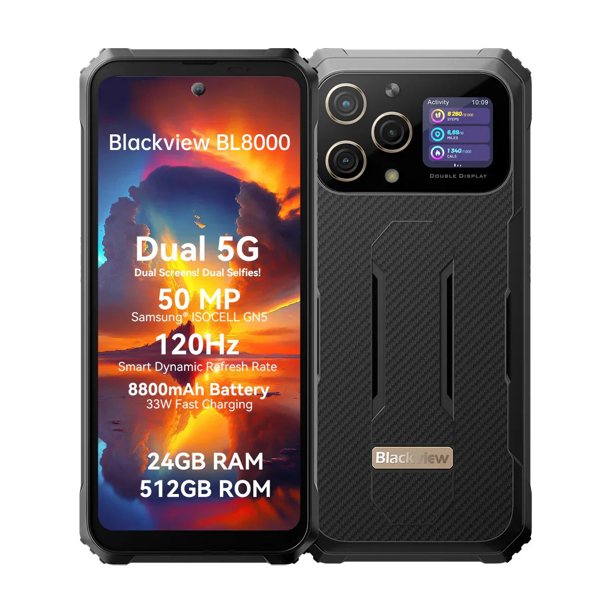 [World Premiere] Blackview BL8000 5G Rugged Smartphone 6.78"