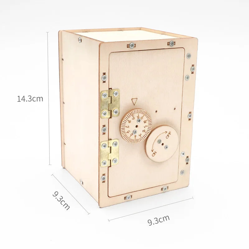 DIY Mechanical Lock Box Password Science Expriment Kit