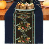 Bohemian Geometric Pattern Table Runner Linen Kitchen Decoration