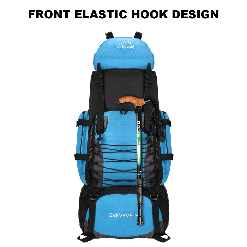 90L Army Hiking Bag Anti Theft Buckle with