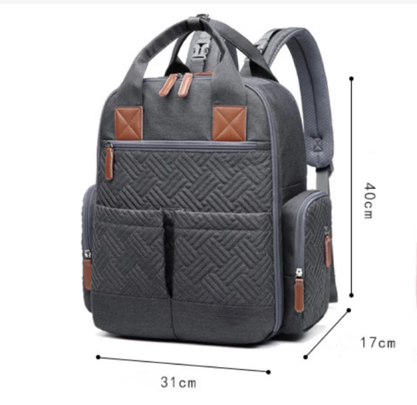 Diaper Bag Backpack Baby Essentials Travel Bag Multifunctional