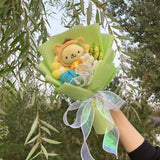 Kawaii Hello Kitty Cat Plush Dolls Rose Soap