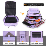 45L Military Tactical Backpack, Large Capacity Outdoor Rucksack