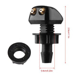 1 Pair Car Front Windshield Washer Wiper Nozzle