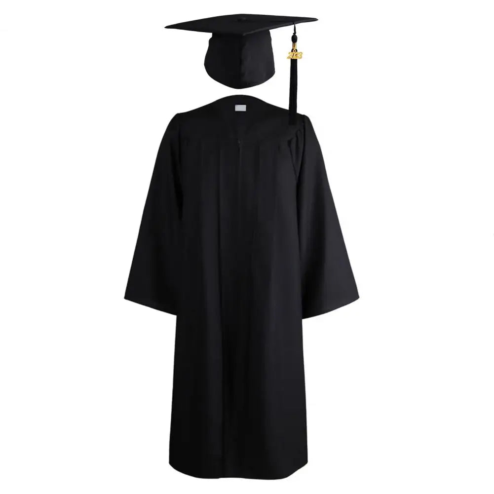 1 Set Universal Degree Gown Comfortable Graduation Hat