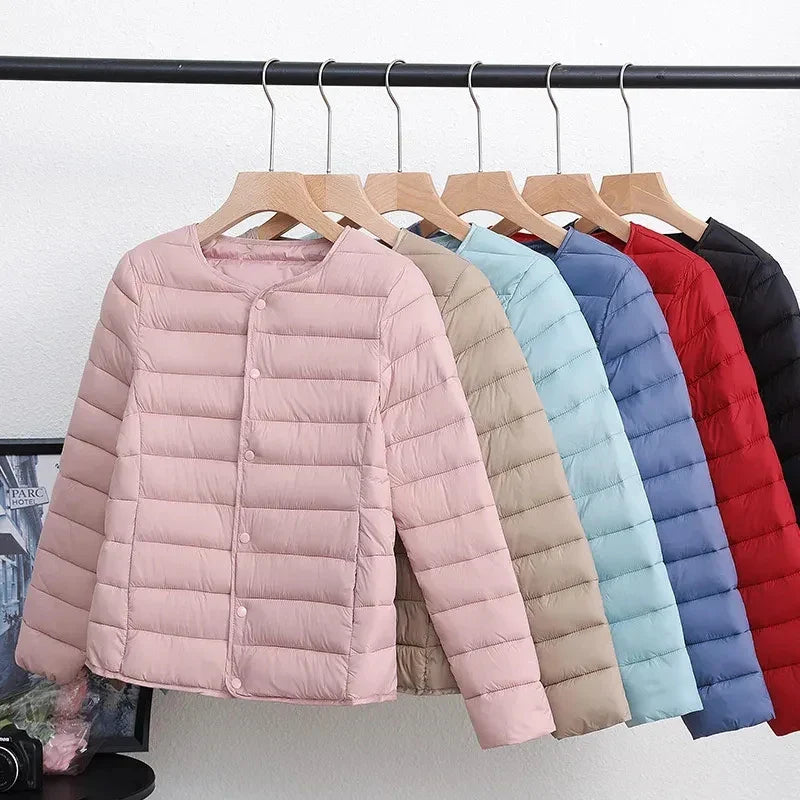 2023 New Women Cotton Jacket Autumn Winter Ultra