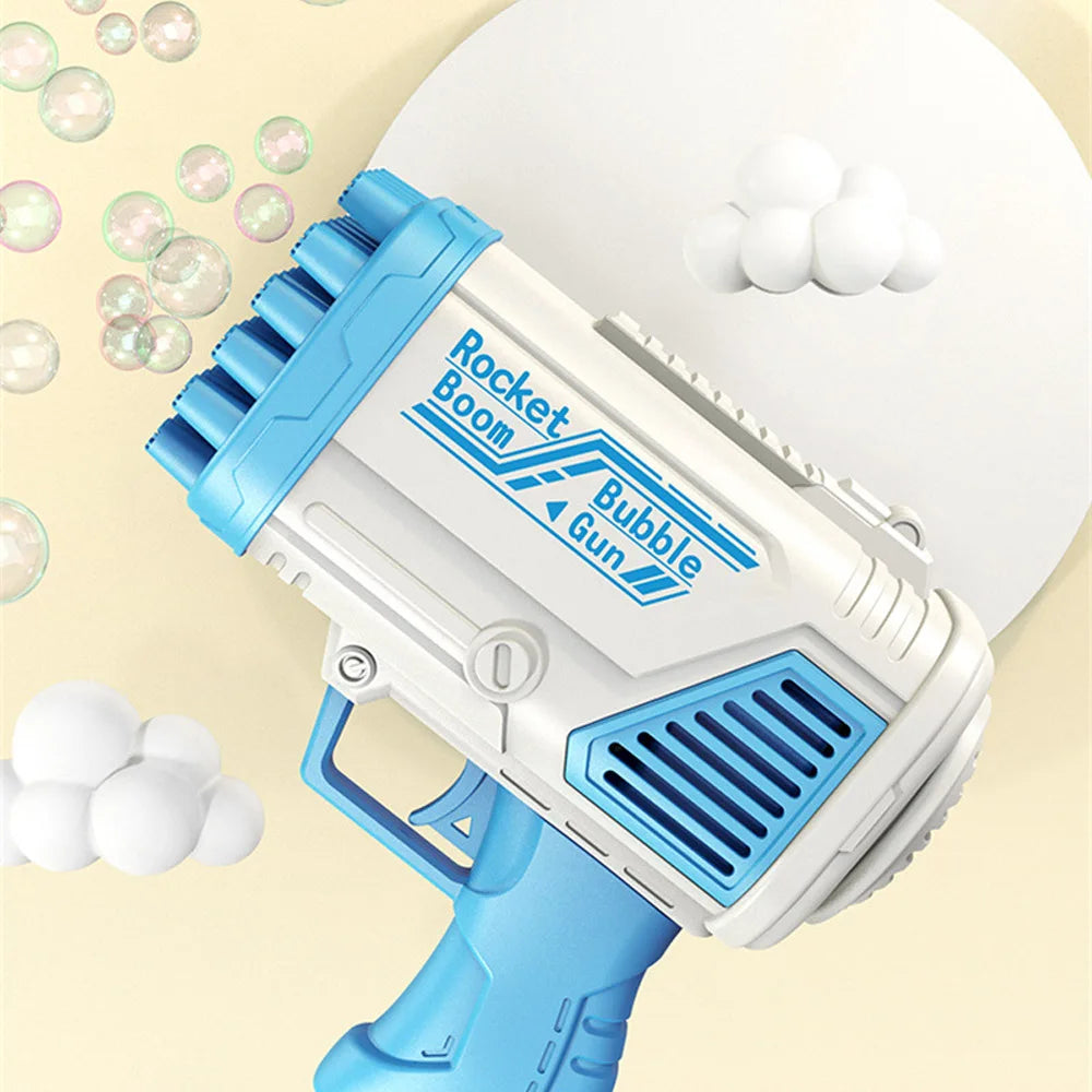 Gatling Bubble Gun 3229 Holes Bazooka Automatic Bubble